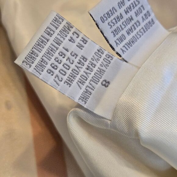 Liz Claiborne Pink & White Striped Tailored Vest - Picture 10 of 10